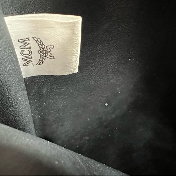 MCM Cognac / Brown Medium Backpack - Picture 9 of 13